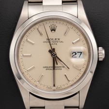 Montre Rolex Date 15200 Avec Lunette Lisse 34Mm Cadran Ivoire