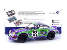 SOLIDO 1/18 - PORSCHE 911 RSR HIPPY TRIBUTE - 1973 S1801117