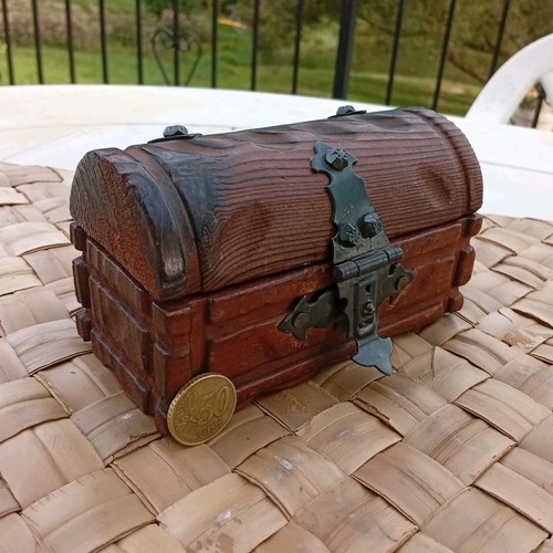Petit coffre trésor bois - petit,