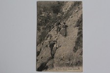 Old postcard Haute-Savoie Salève La Dalle Grande Gorge Inner (50549)