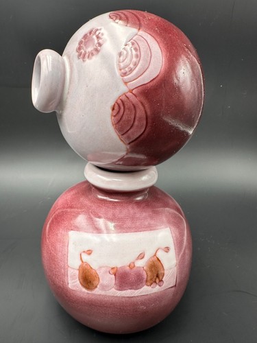 Vases boules signés - 2,