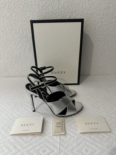 Gucci sandales cuir - , talon