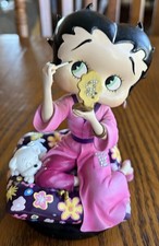 BETTY BOOP FINAL TOUCHES FIGURINE Danbury Mint 2006 Make Up-VGC