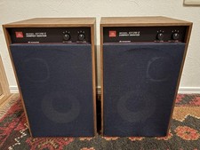 JBL 4312M II Compact Monitor Speakers – Pair – 3-Way – Black Wood Grain