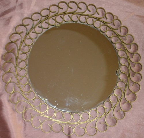 Miroir soleil vintage fer - vintage, en