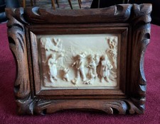 Ancien Tableau Cadre Calcaire