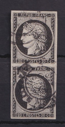 France 1849 rare - 1849, cote