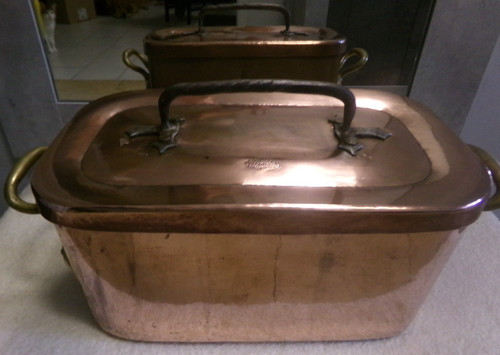 Daubière braisère cuivre - braisère,