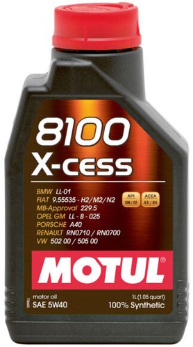 Huile moteur motul 8100 cess - moteur,