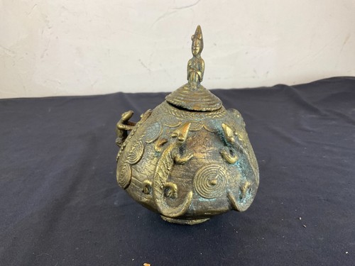 Pot onguents magiques bronze - pot,