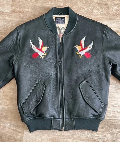 Avirex hornet jacket - "u.s.s.,