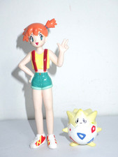 Lot of 2 Vintage Pokemon Tomy Figures Togepi + Undine - Misty + Togepi