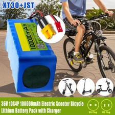 For Li-ion Battery 36V 100AH E Bike Pedelec Battery Pack Scooter Battery Pack with NEW