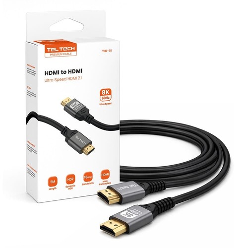 Câble hdmi teltech 60 - hdmi, 8k