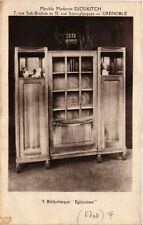 Old postcard modern furniture Djukitch - library Eglantines (654776)