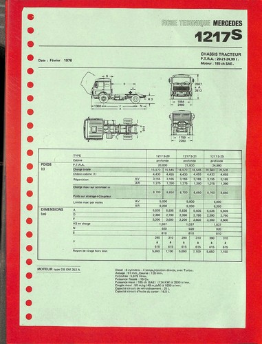 Mercedes trucks 1217 - mercedes, s