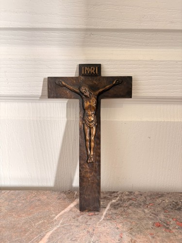 Ancien crucifix signé legrand - ancien,