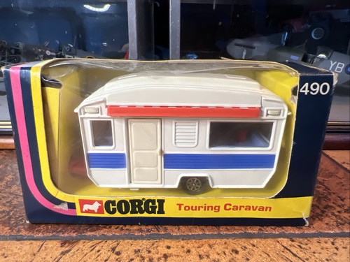 Corgi 490 touring caravan - corgi,
