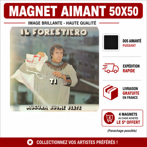 Magnet adriano celentano 5x5 - magnet,