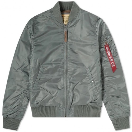 Veste vintage verte alpha - veste,
