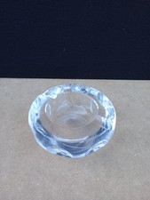 Ancien Cendrier En Crystal  De