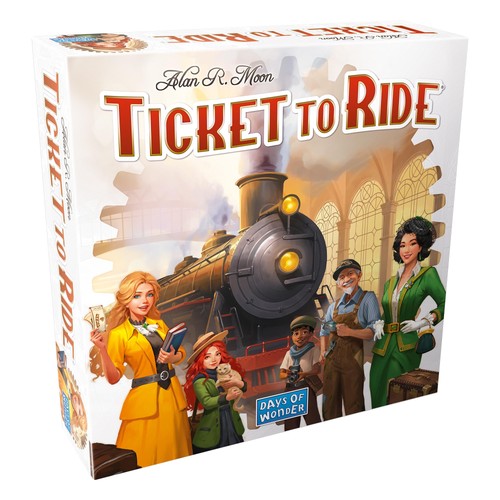 Asmodee ticket to ride - ticket,