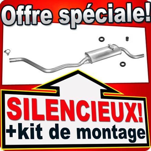 Silencieux arriere pour - arriere,