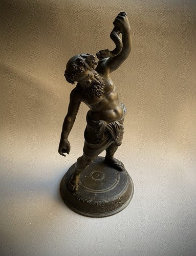Silène bacchus ivre - silÈne, bronze