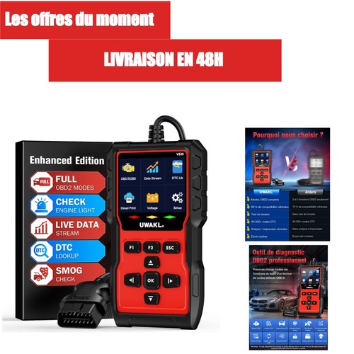 Obd2 diagnostic valise - diagnostic, voiture