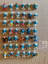Lot of 42 Mcdonald's Smurfs 2018, Smurf, McDo Figures