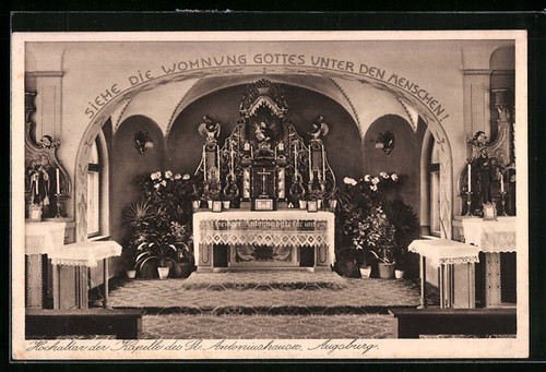 Carte postale augsbourg - postale,