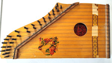 Cithare AJM vintage bois JOUET