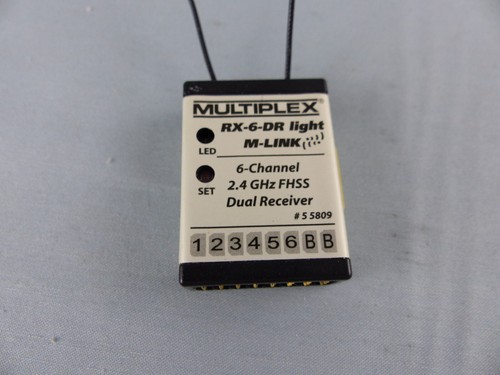 Multiplex récepteur dr - multiplex, rx-6-dr