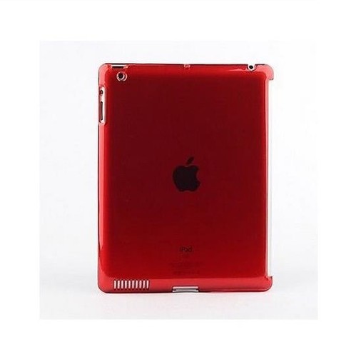 Coque rigide rouge - -,