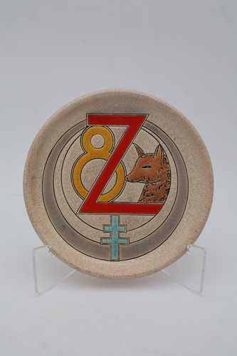 Assiette faïence longwy - assiette, –