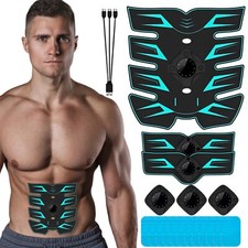 EMS Ceinture Abdominale Electrostimulation Electrostimulateur Musculaire 12 M...