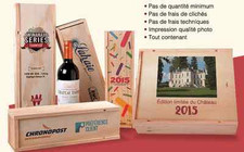 CAISSE BOIS VINS à glissière