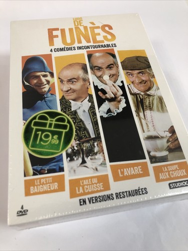 Coffret films dvd louis - coffret, 4x
