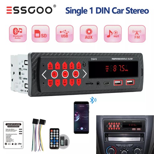 Single din car stereo radio - din,