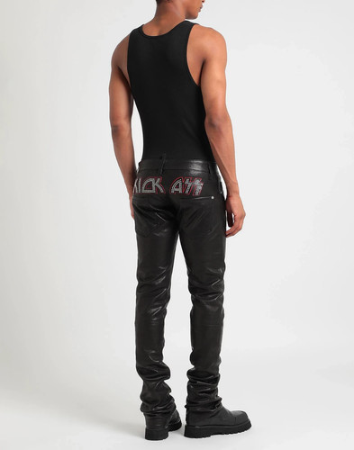 Dsquared2 sexy black pelle - black,