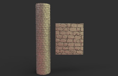 Rouleau texturé pour socles - texturé, 5