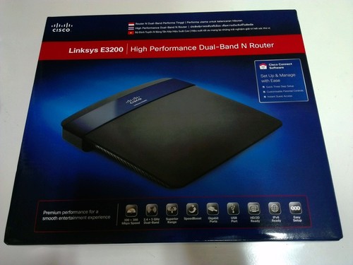 Linksys cisco e3200 dual - linksys,