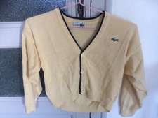Ancien Gilet Lacoste Jaune