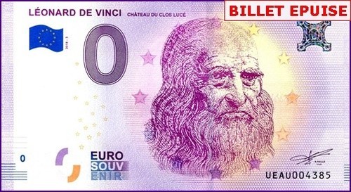 Leonard vinci billet 0 - billet,