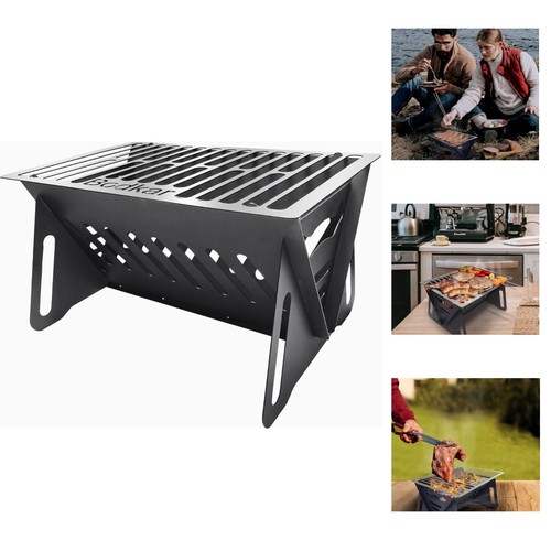 Portable charcoal bbq grill - portable,