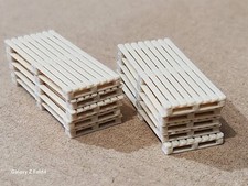 Neuf Oo Ho 10pc 2.4m Large en Bois Palettes Train Modèle Chemin de Fer Fret 1 :