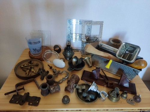 Lot brocante objets - lot,