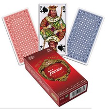 Jeu de cartes plastifiées