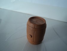 PLAYMOBIL tonneau marron bois