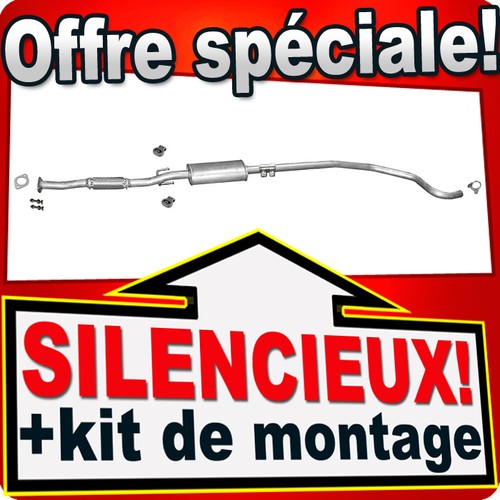 Silencieux intermédiaire pour - silencieux,